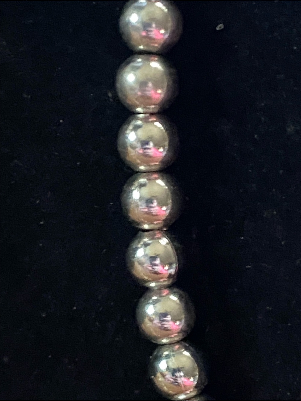 Napier silver beaded, flower blossom Necklaces. Dime Linked Bracelet, earrings - Picture 7 of 11